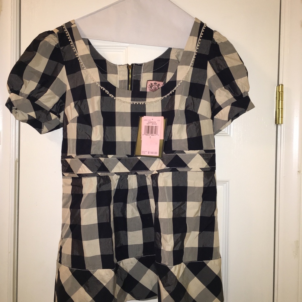 NWT Juicy Couture cute peplum top Sz. 6
